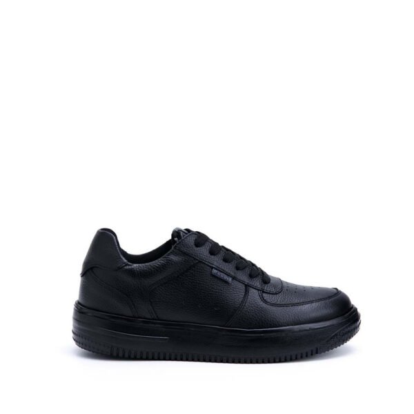 Zapatilla Escolar Casual JOSE-2515 Negro Rabbit Cuero