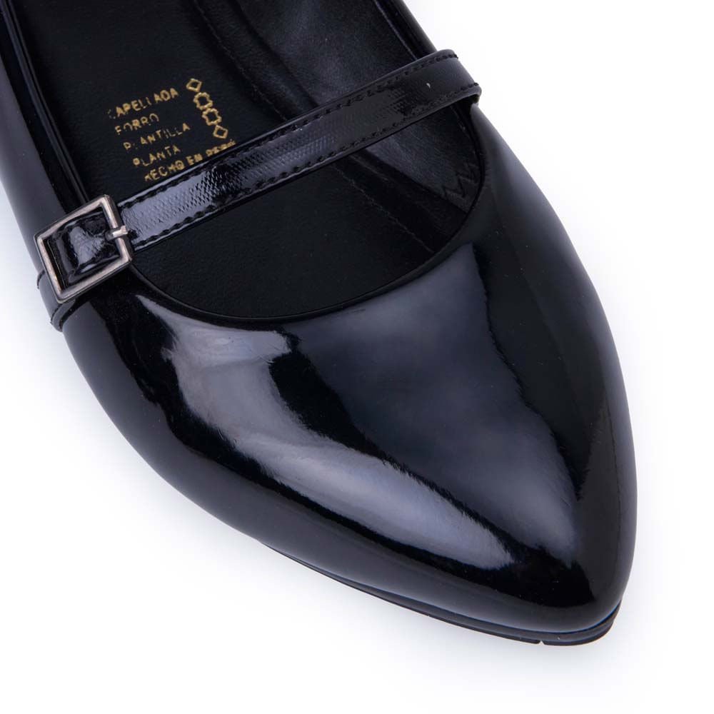 Zapato Ballerina Casual ALAY-2515 Negro Piazza - Imagen 2