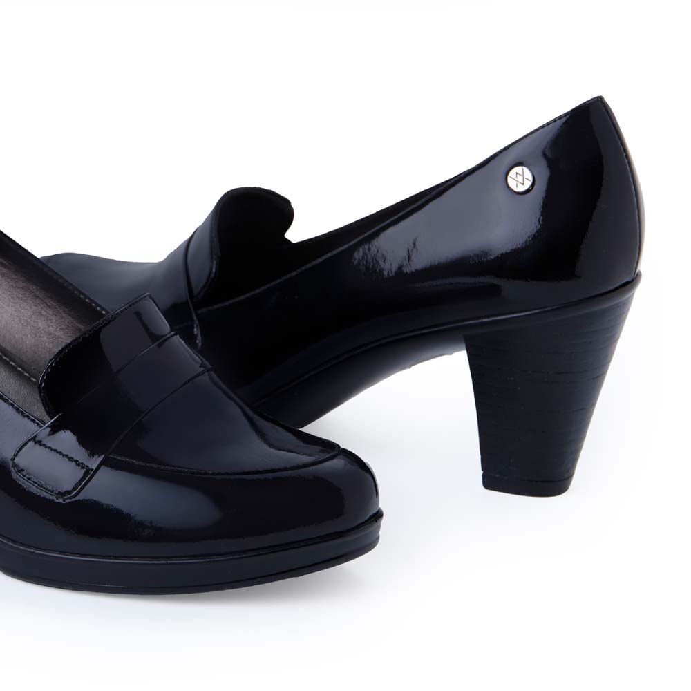 Zapato Mocasín Vestir DAYA-2517 Negro Viale Cuero - Imagen 15