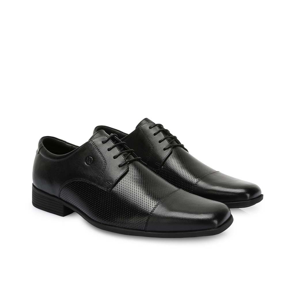 Zapato Derby Casual EDER-2504 Negro Viale Homme Cuero - Imagen 8