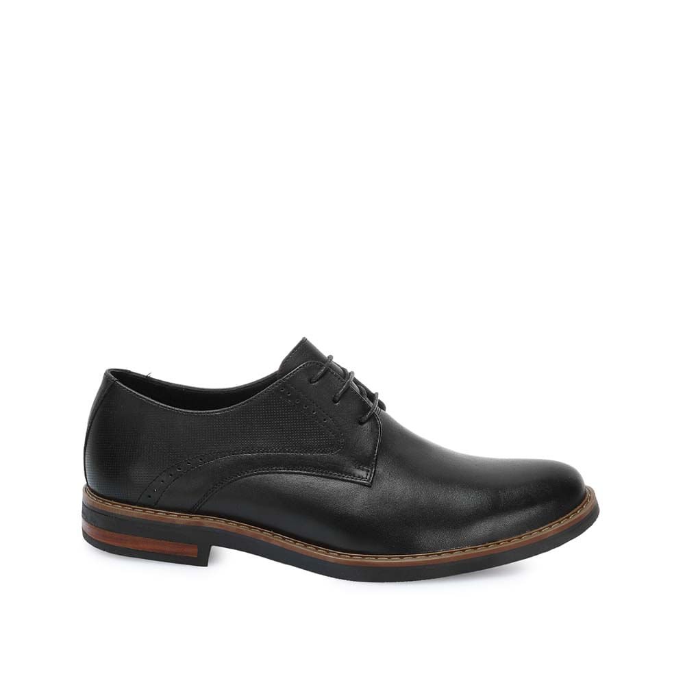 Zapato Derby Casual RICARDO-2528 Negro Viale Homme Cuero