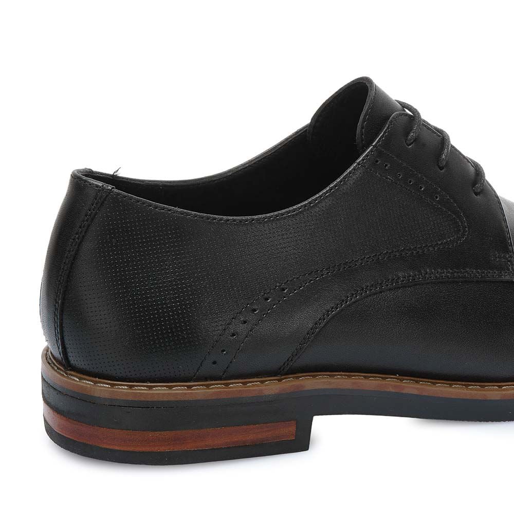 Zapato Derby Casual RICARDO-2528 Negro Viale Homme Cuero - Imagen 2