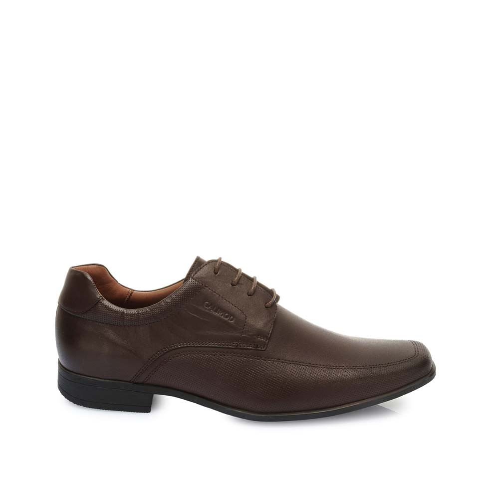 Zapato Derby Vestir VEM-008 Marron Calimod Cuero - Imagen 9