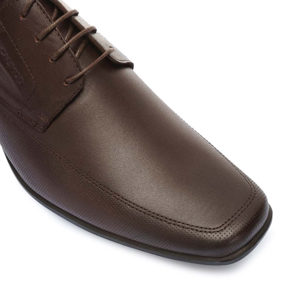 Zapato Derby Vestir VEM-008 Marron Calimod Cuero - Imagen 14