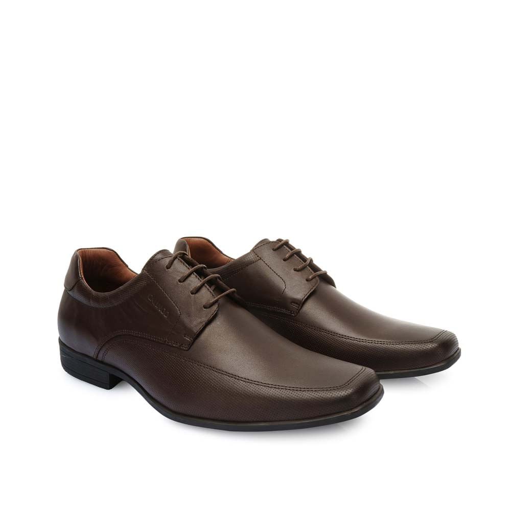Zapato Derby Vestir VEM-008 Marron Calimod Cuero - Imagen 16