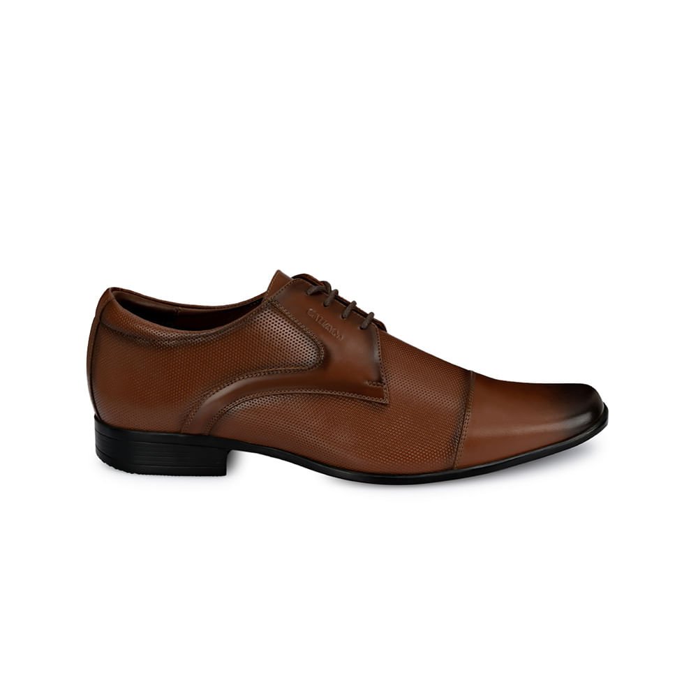 Zapato Derby Vestir VEM-002 Coñac Calimod Cuero - Imagen 9