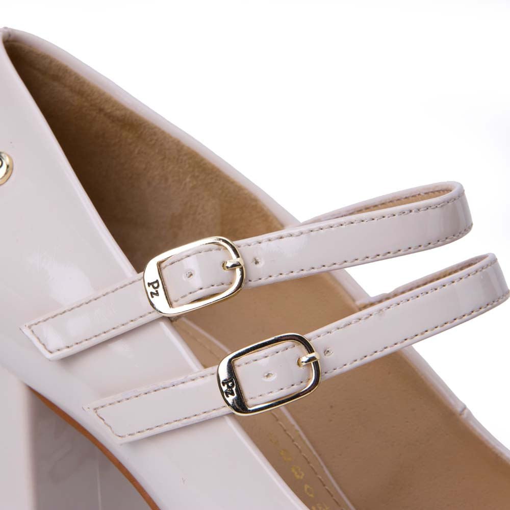 Zapato Maryjane Casual WAL-2554 Hueso Piazza - Imagen 10
