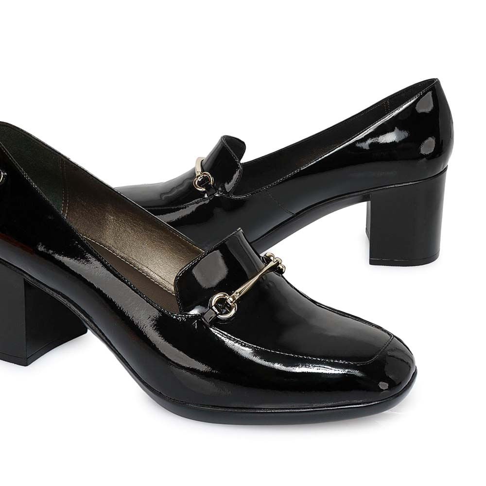Zapato Mocasín Vestir DAYA-2516 Negro Viale Cuero - Imagen 3