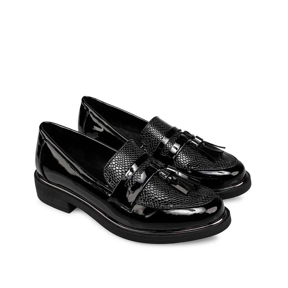 Zapato Mocasín Casual ELI-2410 Negro ADV - Imagen 4