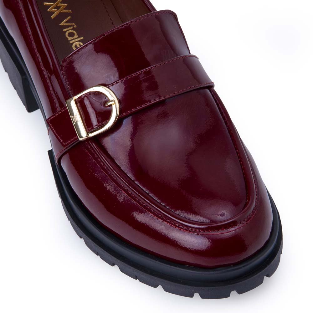 Zapato Mocasín Casual TASTE-2510 Cherry Viale Cuero - Imagen 6