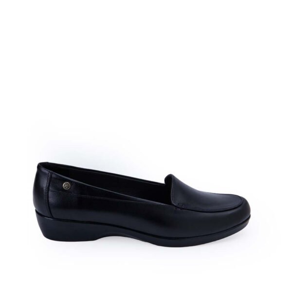 Zapato Mocasín Casual AVE-2504 Negro Viale Cuero