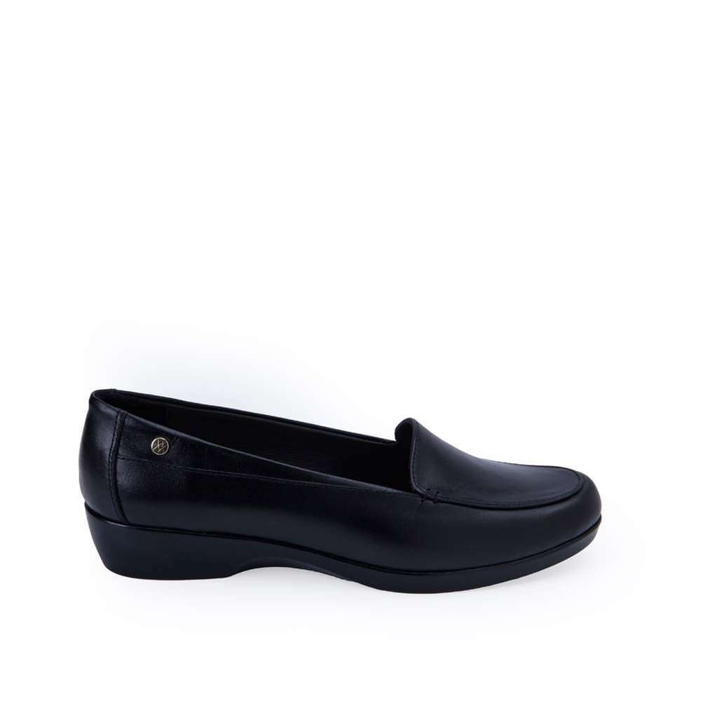 Zapato Mocasín Casual AVE-2504 Negro Viale Cuero - Imagen 5