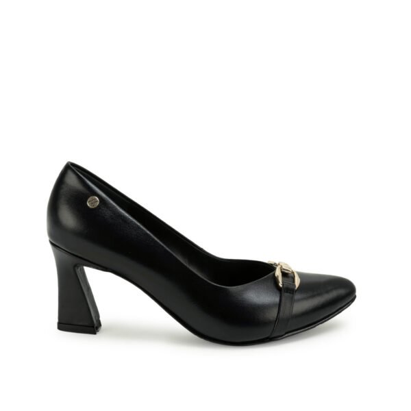 Zapato Reina Vestir TATI-2663 Negro Viale Cuero