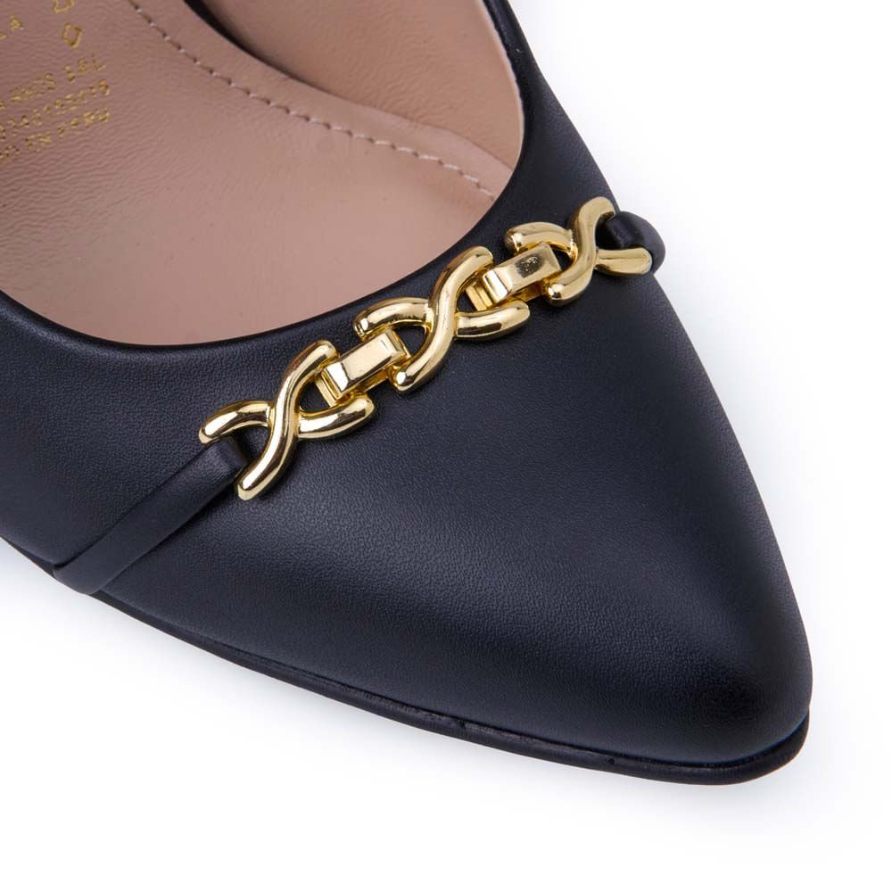 Zapato Stiletto Casual DON-2529 Negro Piazza - Imagen 6