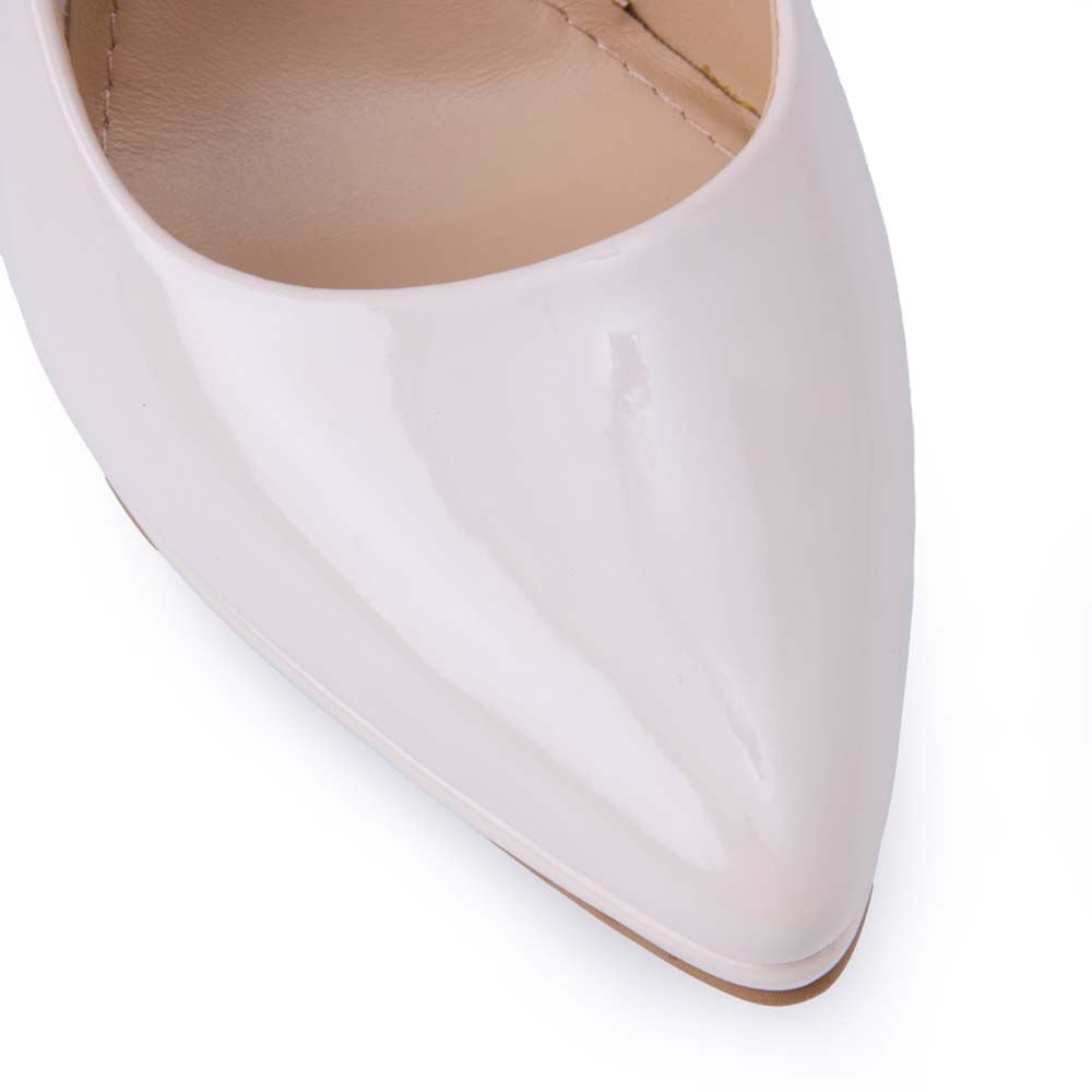 Zapato Stiletto VESTIR KATHE-019 Hueso Piazza - Imagen 2