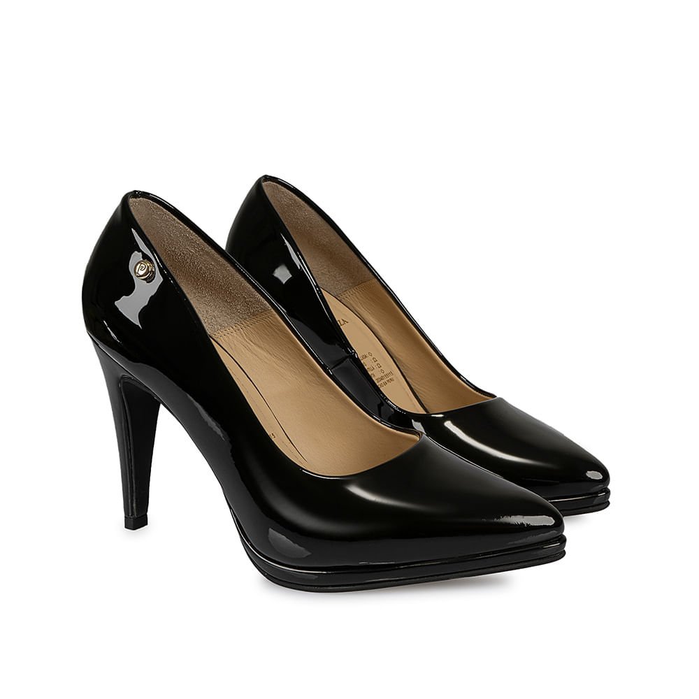 Zapato Stiletto Vestir KATHE-019 Negro Piazza - Imagen 4