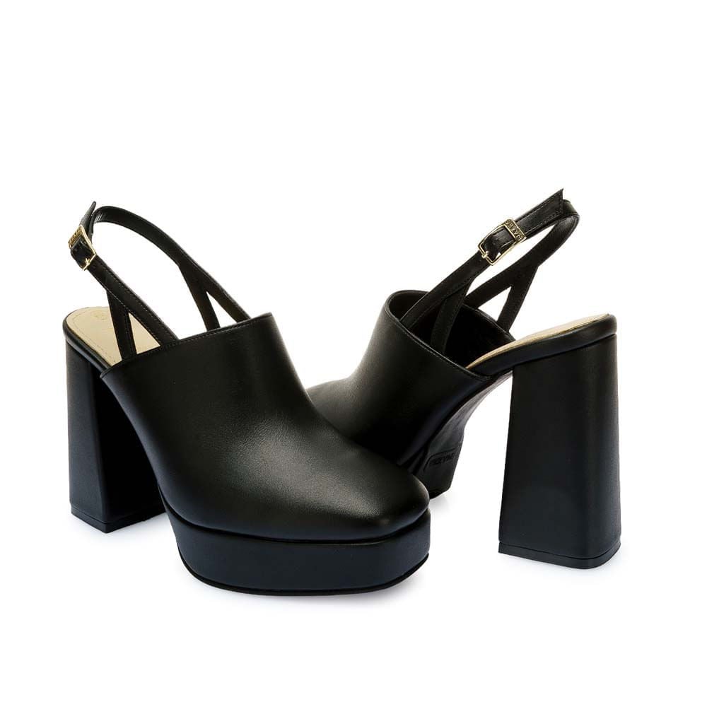 Zapato Sueco Casual KATHE-2537 Negro Piazza - Imagen 11