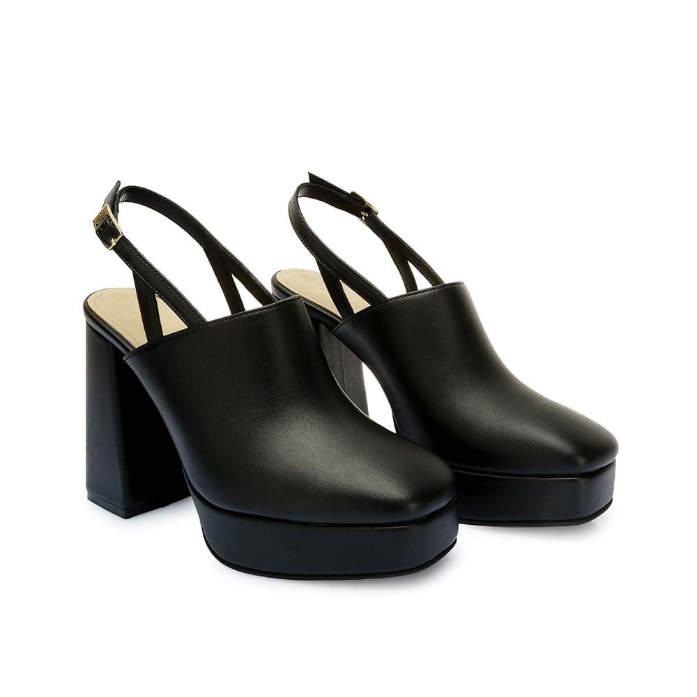 Zapato Sueco Casual KATHE-2537 Negro Piazza - Imagen 4
