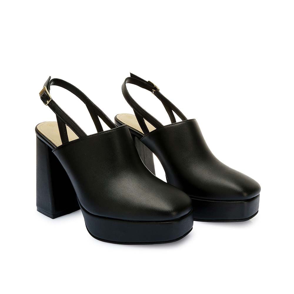 Zapato Sueco Casual KATHE-2537 Negro Piazza - Imagen 8